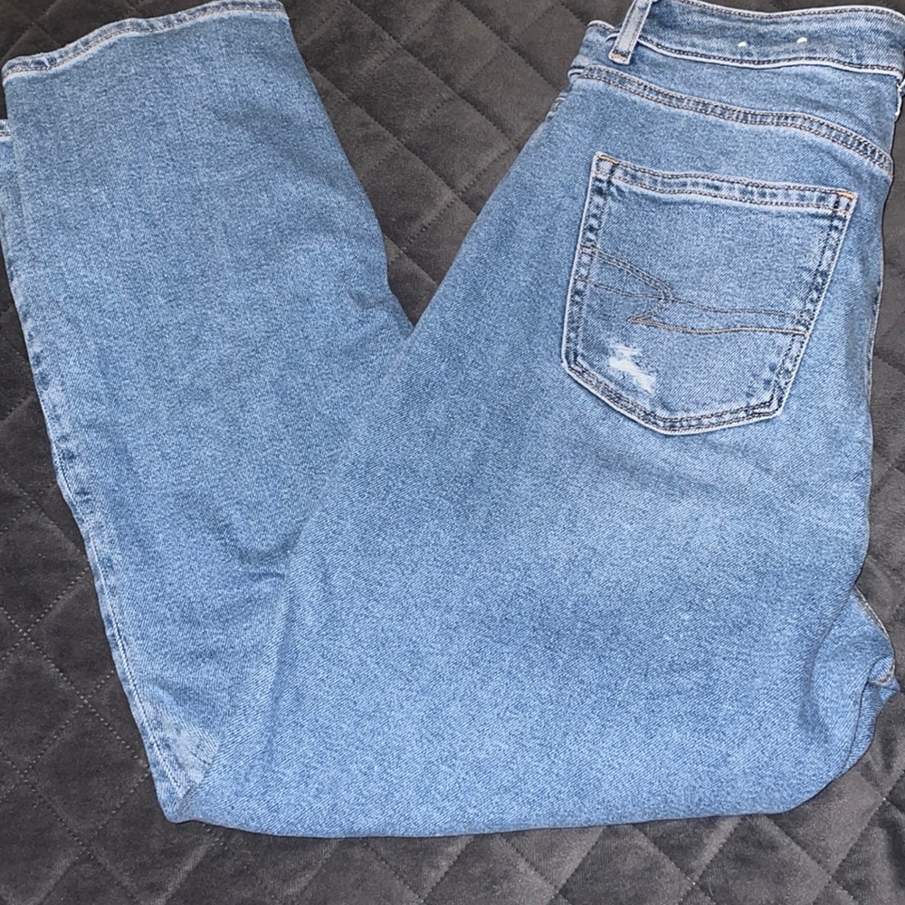 American eagle mom jeans size 10